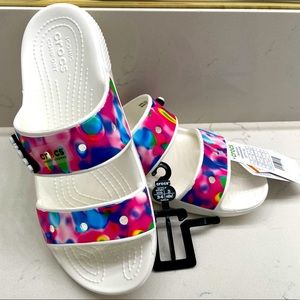 NEW Crocs Solarized Sandal W9 M7